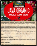 CUSTOM ROAST "Java Organic"