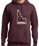"Idaho home." Hooded Sweatshirt